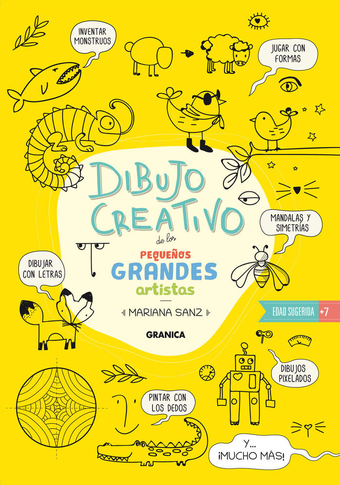 DIBUJO CREATIVO DE LOS PEQUEÑOS GRANDES ARTISTAS, de SANZ, MARIANA | portada del libro