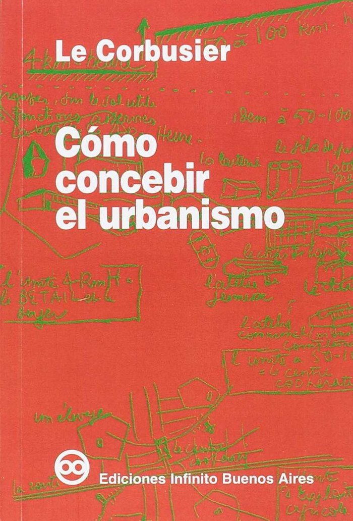 COMO CONCEBIR EL URBANISMO, de LE CORBUSIER | portada del libro