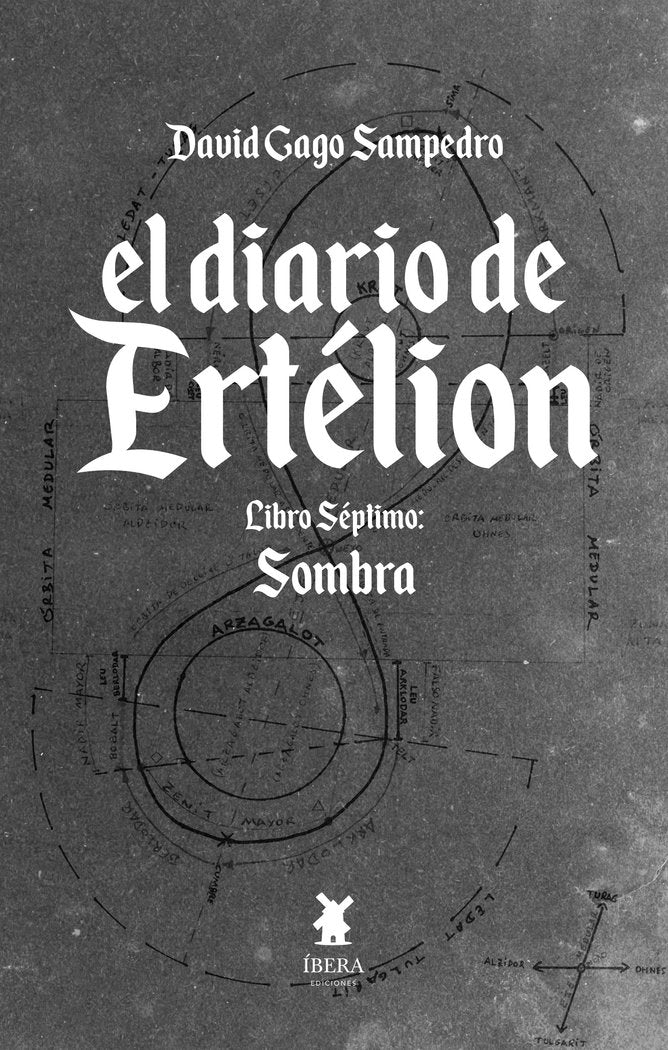 EL DIARIO DE ERTELION LIBRO SEPTIMO SOMBRA, de DAVID GAGO SAMPEDRO | portada del libro