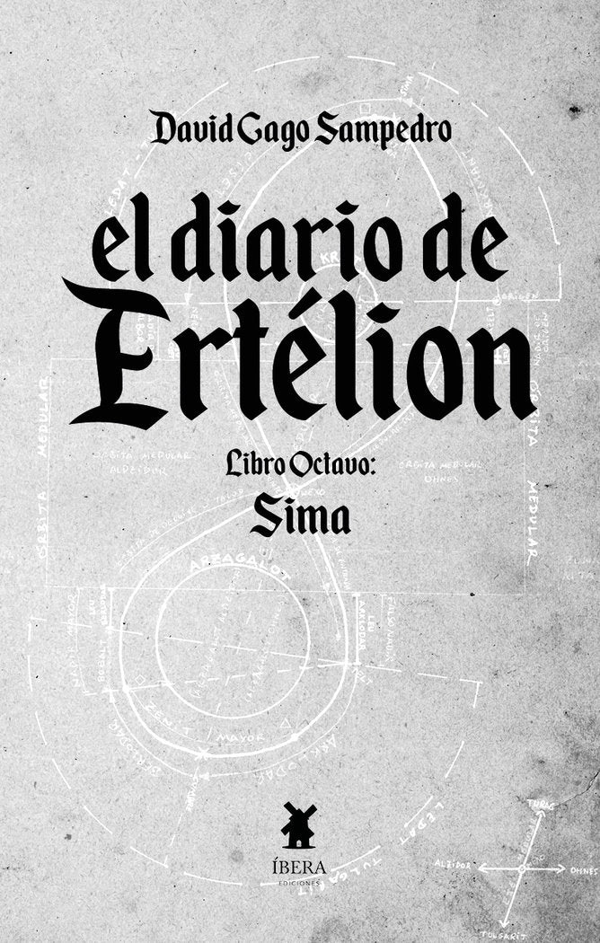 EL DIARIO DE ERTELION LIBRO OCTAVO SIMA, de DAVID GAGO SAMPEDRO | portada del libro
