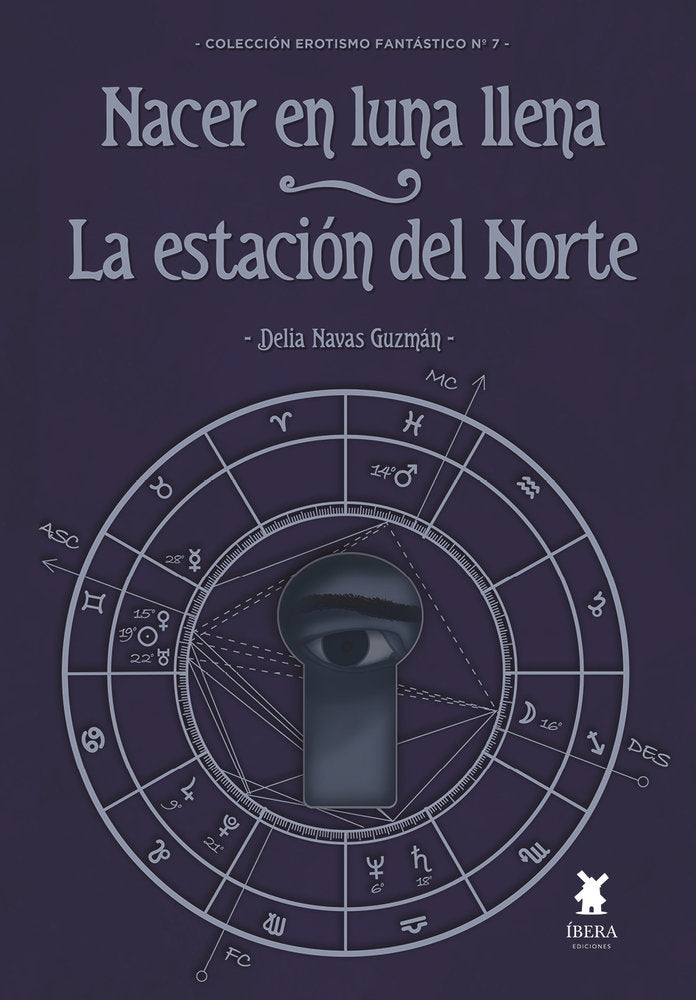 NACER EN LUNA LLENA LA ESTACION DEL NORTE, de DELIA NAVAS GUZMAN | portada del libro