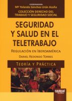 SEGURIDAD Y SALUD EN EL TELETRABAJO. REGULACION IBEROAMERICA. TEO, de Mª YOLANDA SANCHEZ URAN AZAÑA | portada del libro