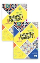 PASSAPORTE PORTUGUES 1 ALUM+EJ+@ 2E, de Varios autores | portada del libro