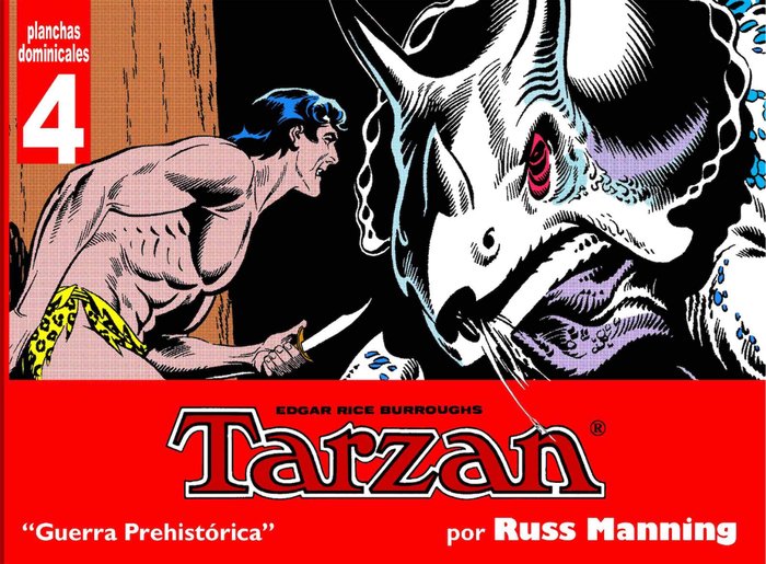 TARZAN. PLANCHAS DOMINICALES 04, de MANNING, RUSS | portada del libro