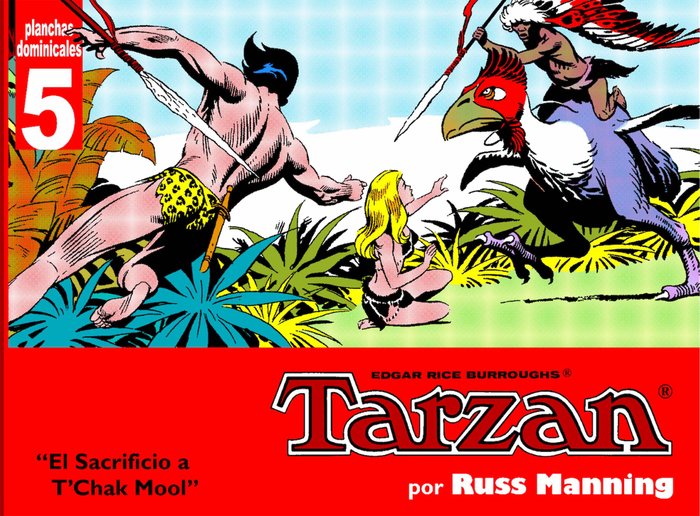 TARZAN. PLANCHAS DOMINICALES 05, de MANNING, RUSS | portada del libro