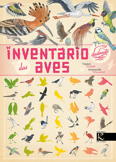 INVENTARIO ILUSTRADO DAS AVES PORTUGUES, de ALADJIDI | portada del libro