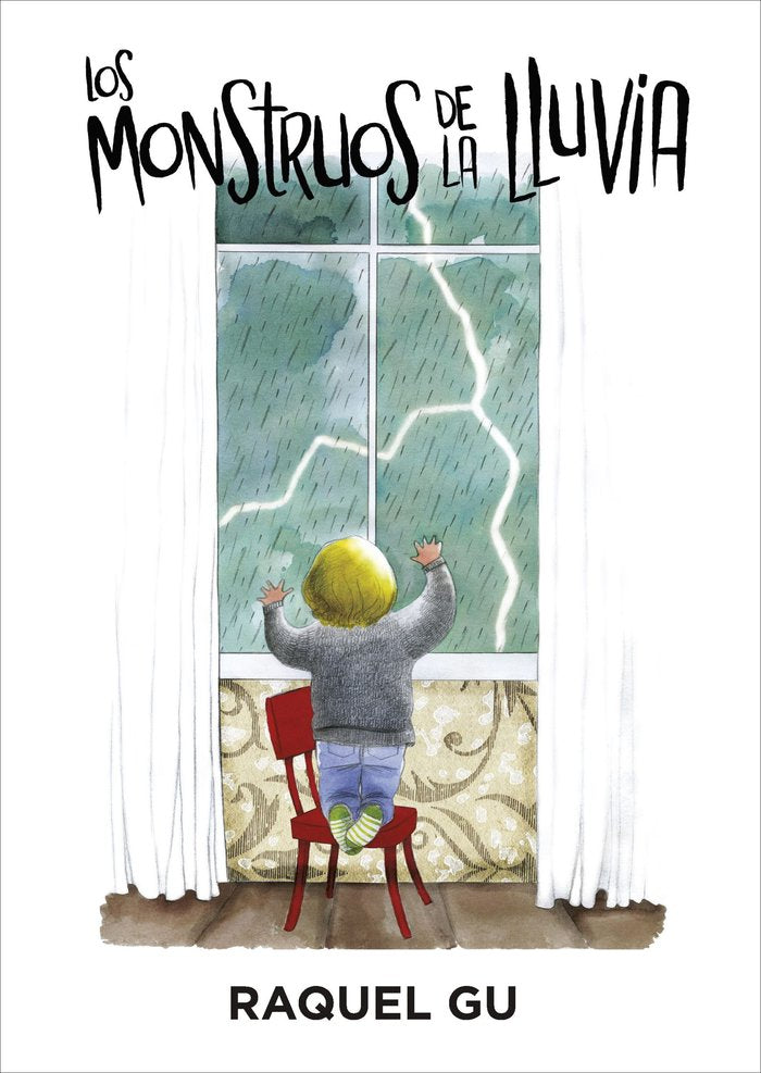 Los monstruos de la lluvia, de GU, Raquel | portada del libro