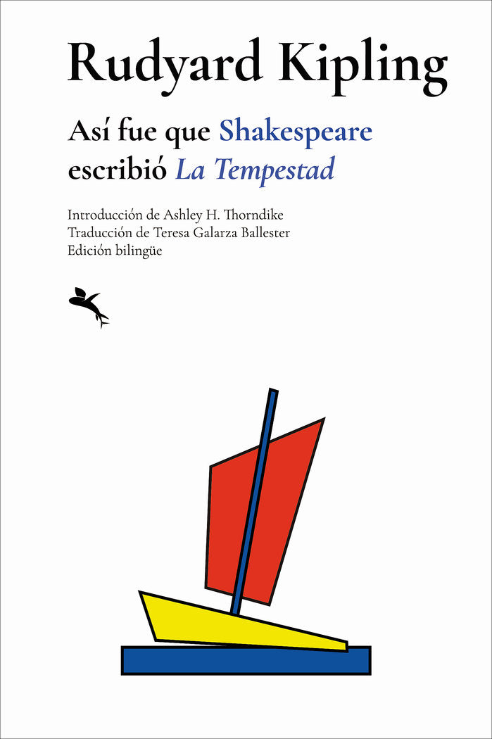 Así fue que Shakespeare escribió «La Tempestad», de Kipling, Rudyar | portada del libro