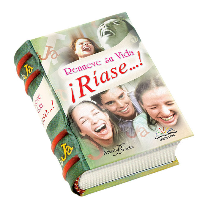 RENUEVE SU VIDA RIASE (LIBRO MINIATURA) | portada del libro