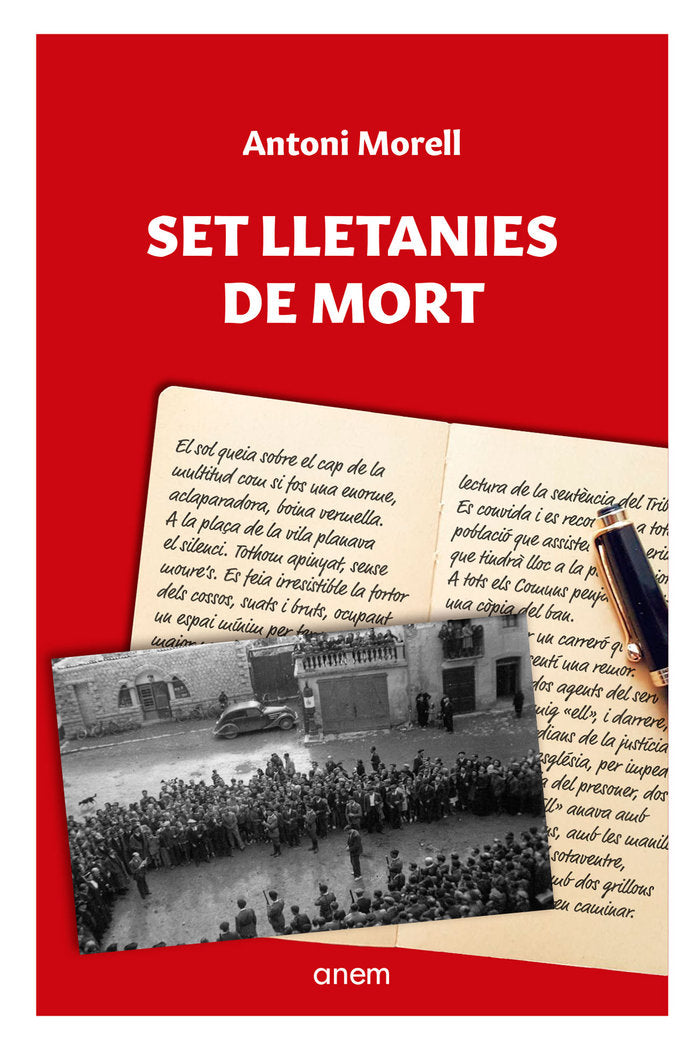 Set lletanies de mort, de MORELL, ANTONI | portada del libro