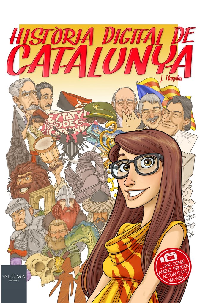 HISTORIA DIGITAL DE CATALUNYA, de PLANELLAS | portada del libro