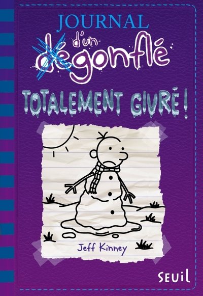 JOURNAL D'UN DEGONFLE, de Jeff Kinney | portada del libro
