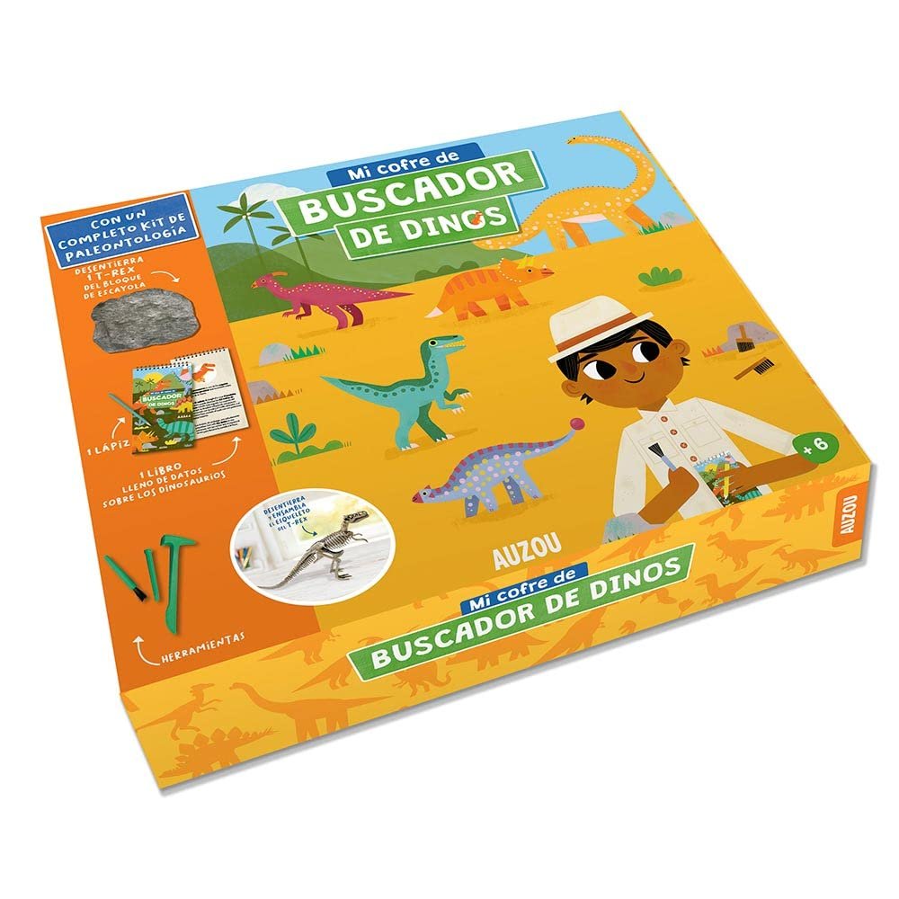 MI COFRE BUSCADOR DE DINOSAURIOS | portada del libro
