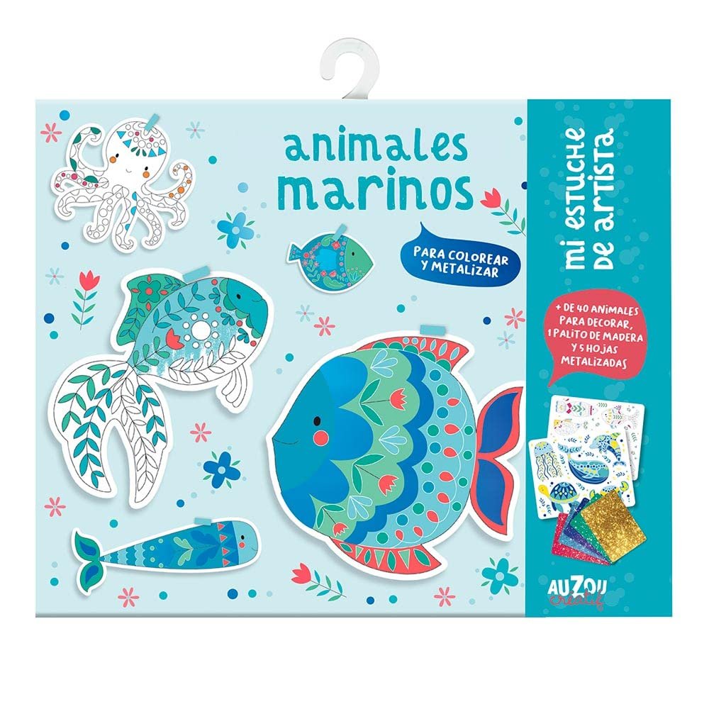 Animales marinos, de AA.VV. | portada del libro