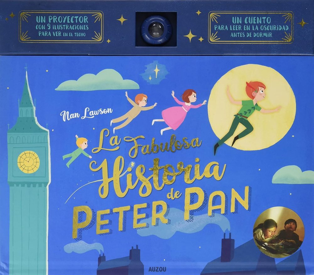 La fabulosa historia de Peter Pan | portada del libro