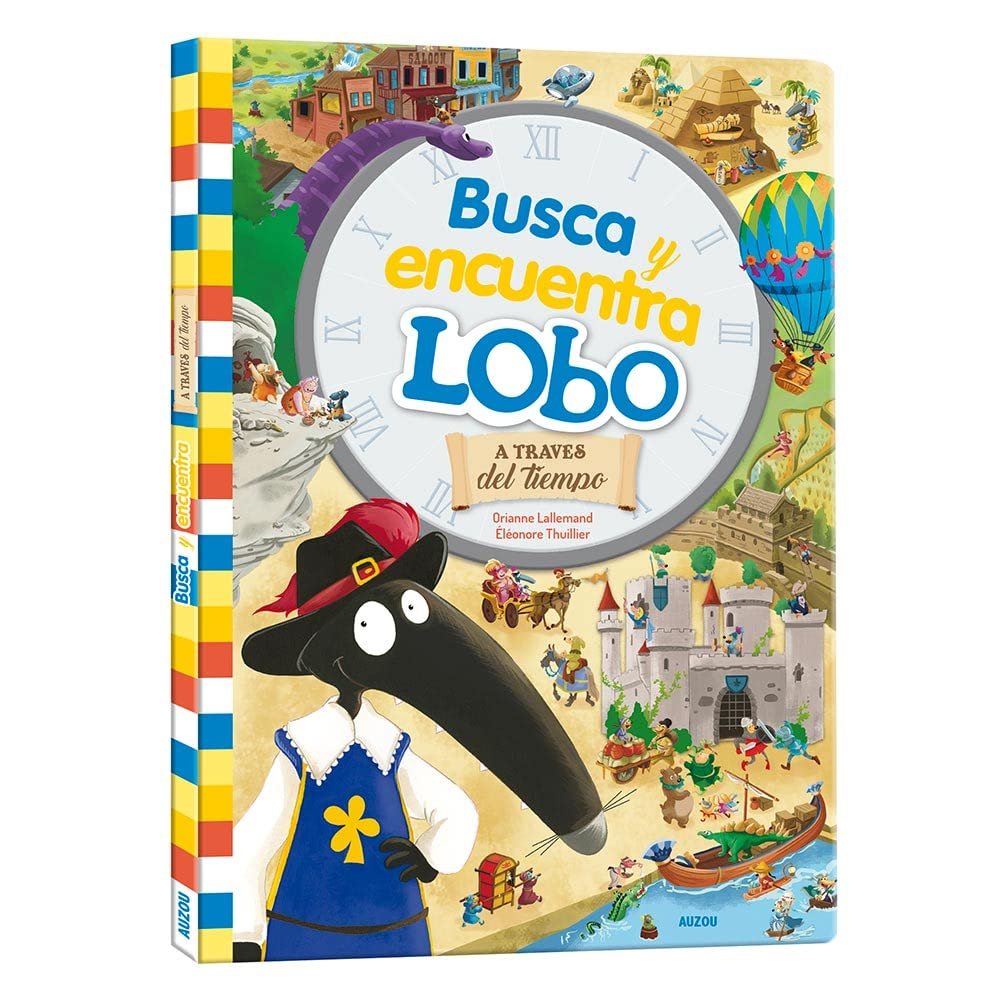 Busca y encuentra Lobo a traves del tiempo, de Lallemand,Orianne | portada del libro