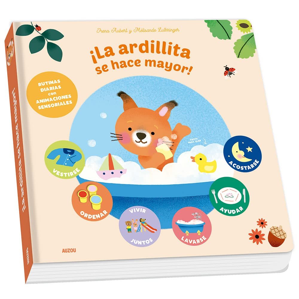 La ardillita se hace mayor, de Aubert,Irena | portada del libro
