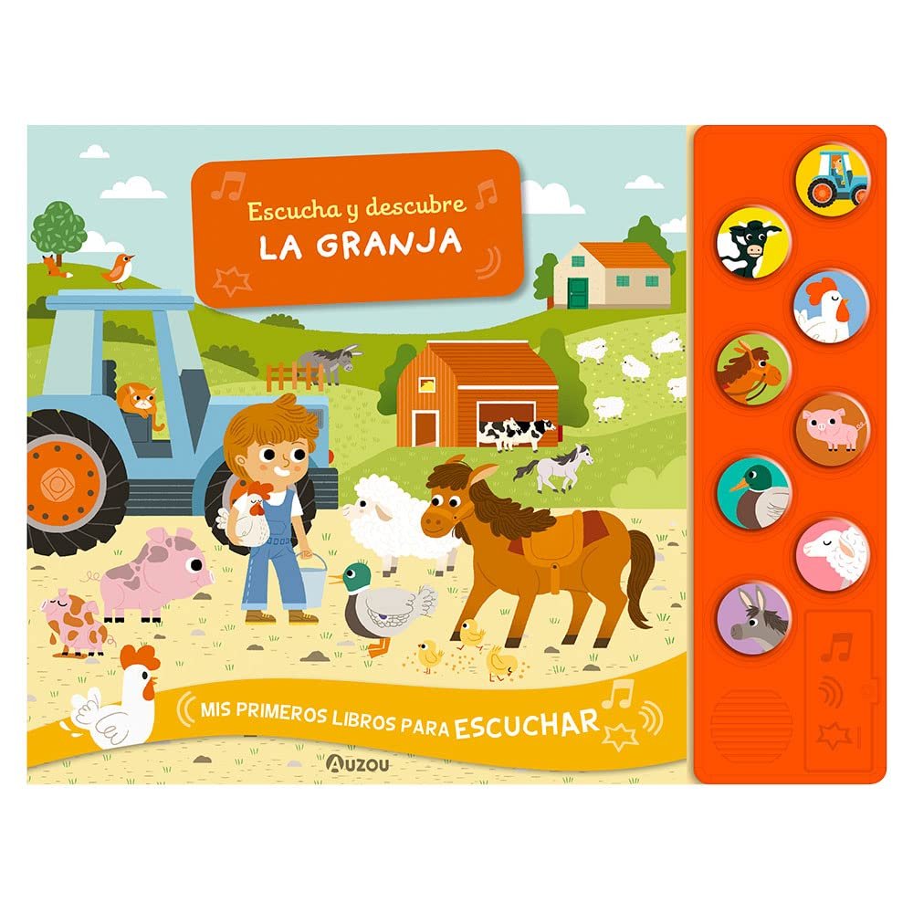 Escucha y descubre. La granja. Libro de sonidos, de FALORSI,ILARIA | portada del libro