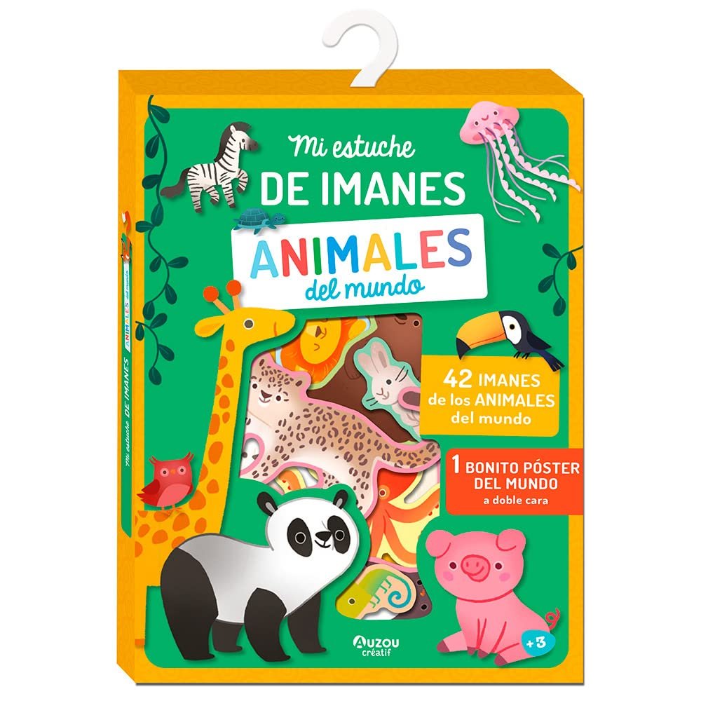 MI ESTUCHE IMANES ANIMALES MUNDO | portada del libro