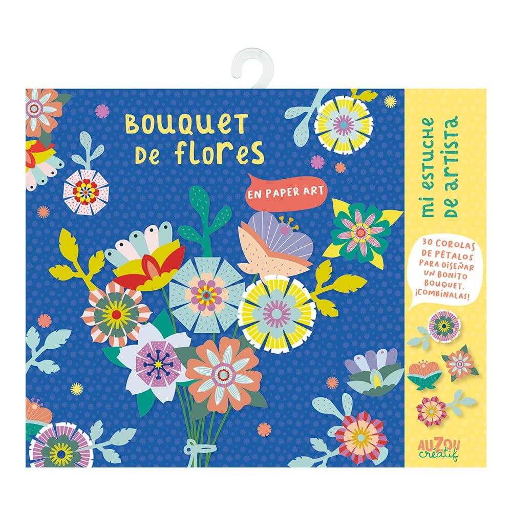BOUQUET DE FLORES EN PAPER ART, de AA.VV. | portada del libro