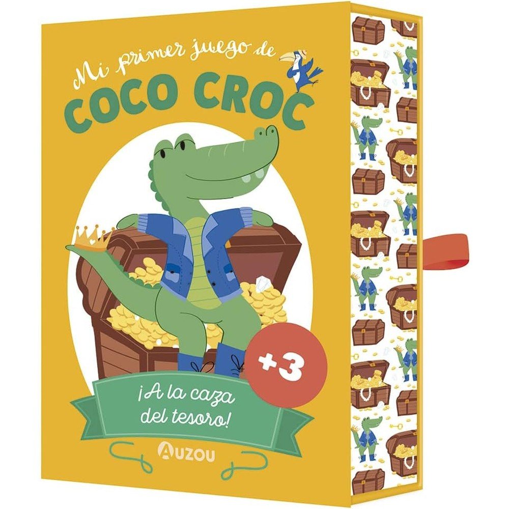 JUEGO DE CARTAS CROC CROCO.AUZOU, de AA. VV. | portada del libro
