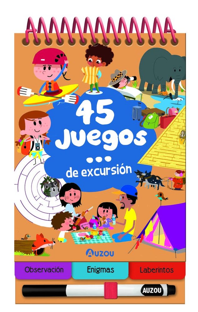 45 JUEGOS DE EXCURSION, de AA.VV. | portada del libro