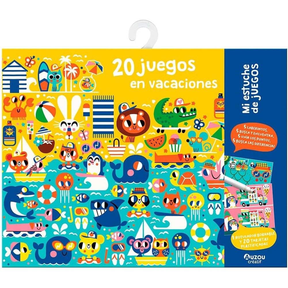 20 JUEGOS EN VACACIONES | portada del libro