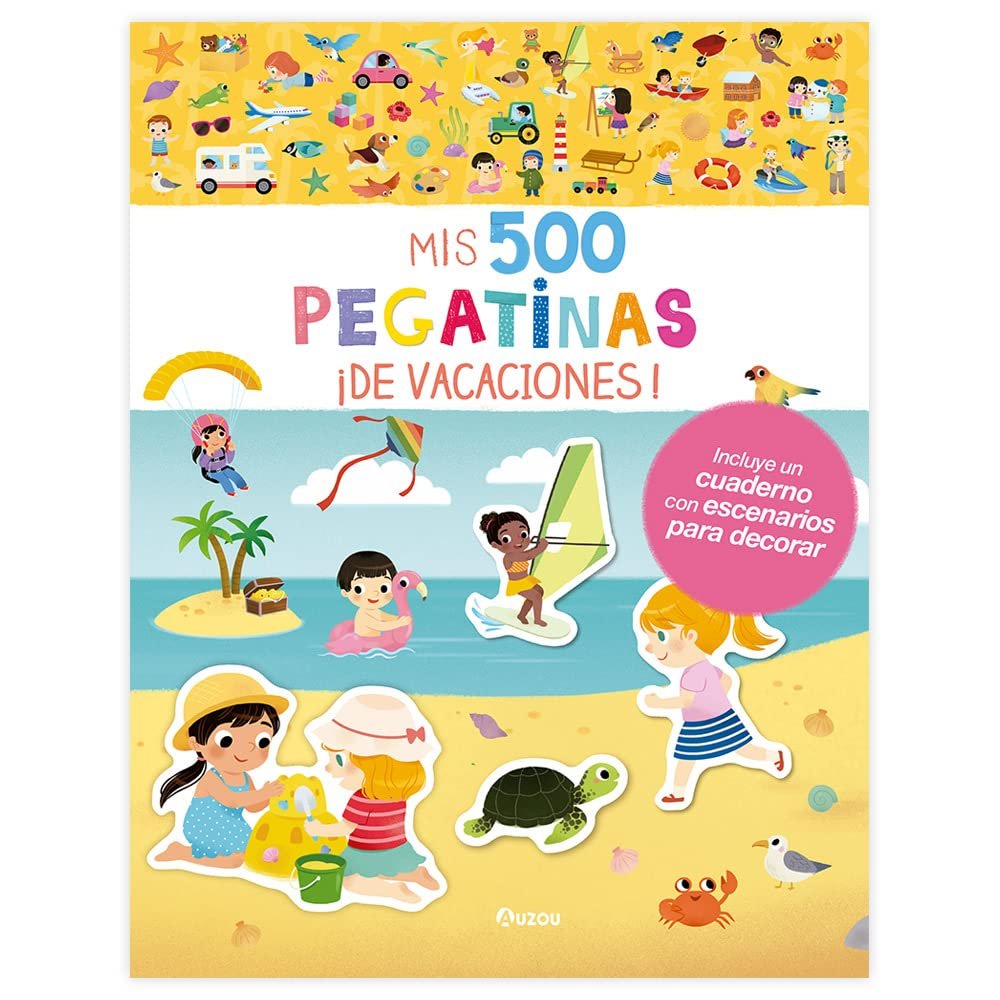 Mis 500 pegatinas de vacaciones, de Wu Yi-hsuan | portada del libro