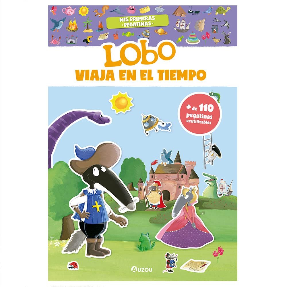Lobo viaja en el tiempo, de AA.VV. | portada del libro