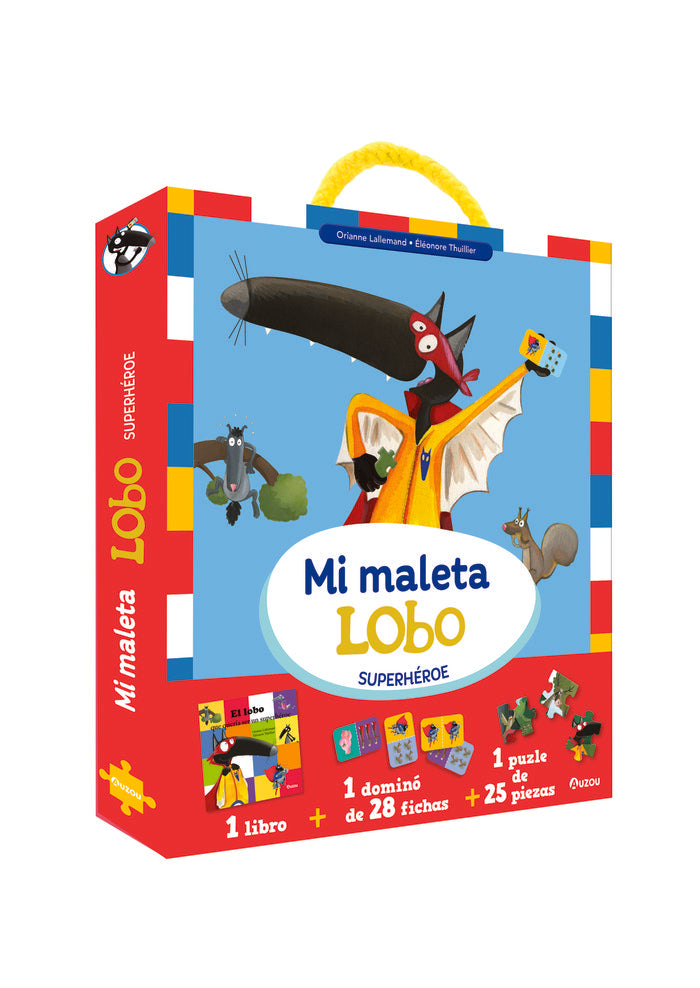 MI MALETA DE LOBO SUPERHEROE, de AA.VV. | portada del libro