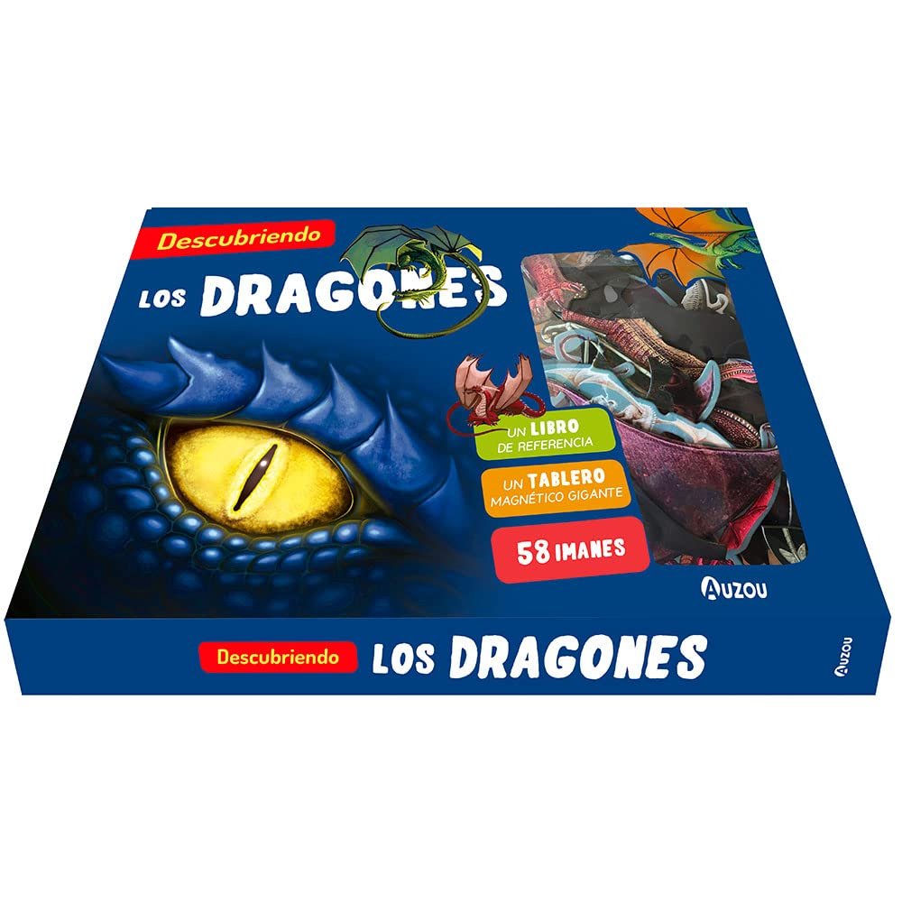 DESCUBRIENDO LOS DRAGONES TABLERO MAGNETICO, de QUENOT,KATHERINE | portada del libro