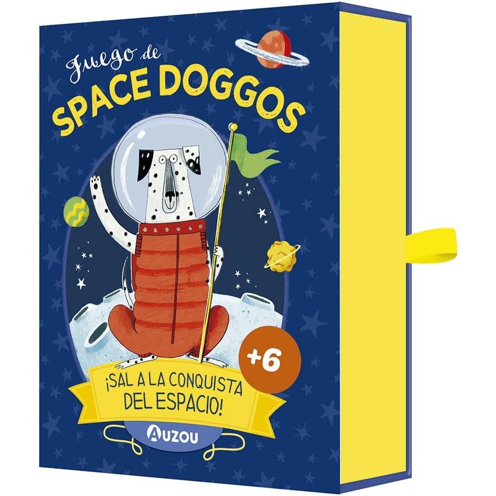 JUEGO DE CARTAS SPACE DOGGOS.AU, de AUZOU | portada del libro