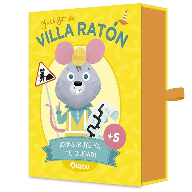 JUEGO DE CARTAS VILLA RATON. AUZ, de AUZOU | portada del libro