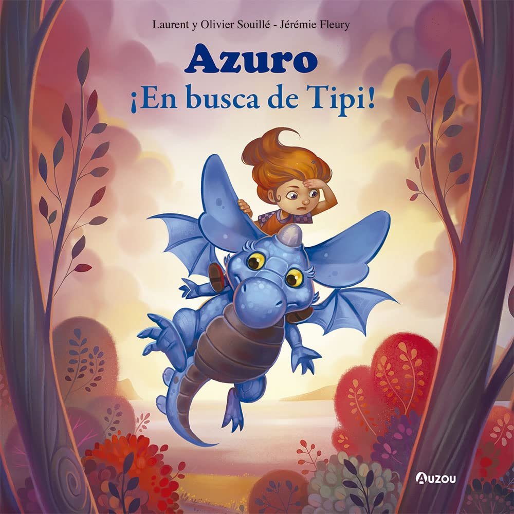 AZURO EN BUSCA DE TIPI, de SOUILLE,LAURENT | portada del libro