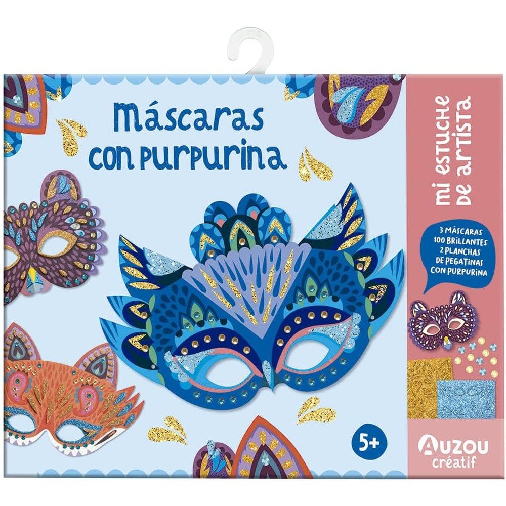 ESTUCHE MASCARAS CON BRILLANTINA, de AA.VV. | portada del libro