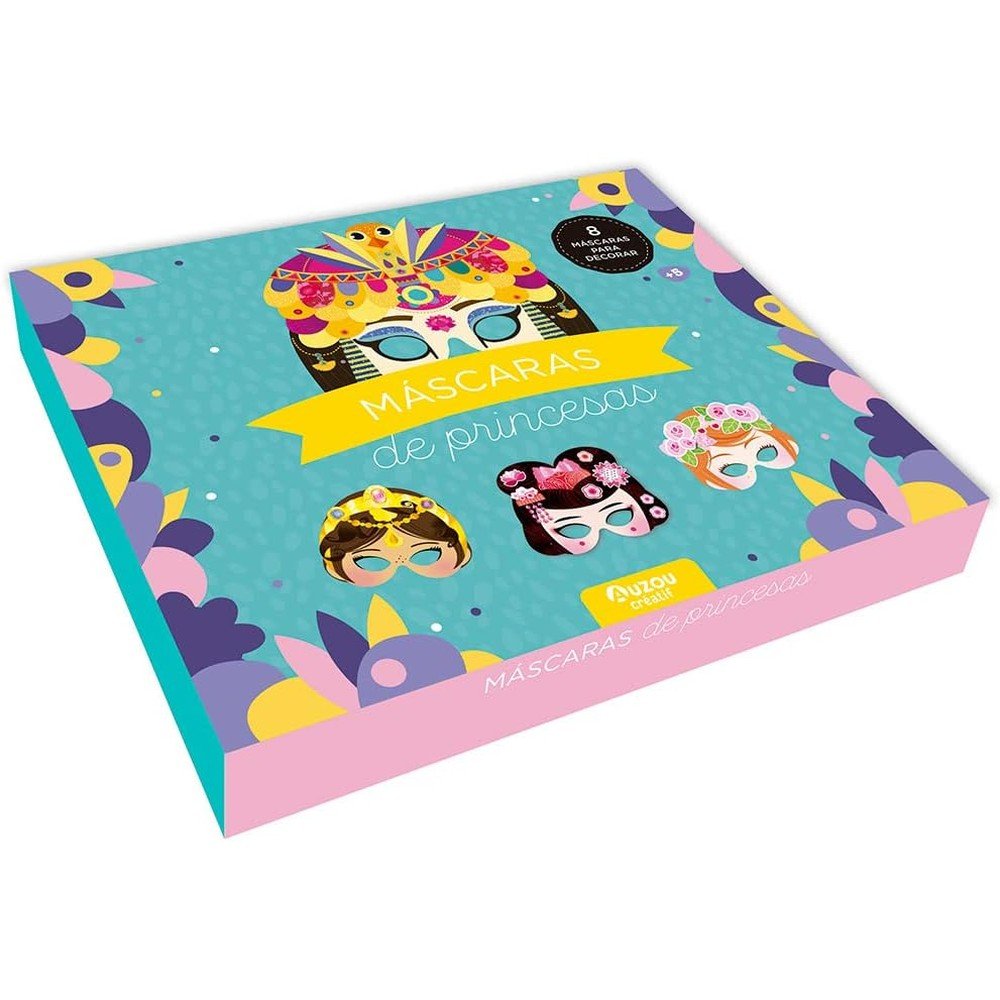 COFRE ARTISTA.MASCARAS PRINCESA, de AA.VV. | portada del libro