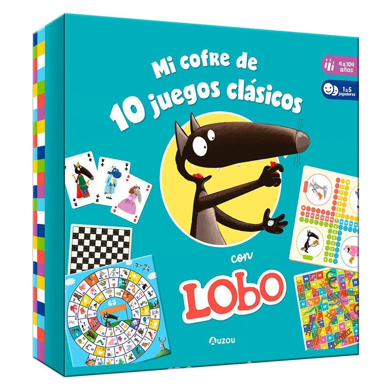 COFRE JUEGOS CLASICOS DE LOBO. A, de AA.VV. | portada del libro