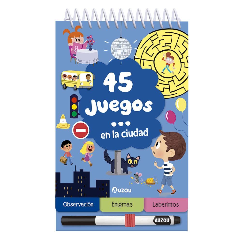 45 Juegos... en la ciudad, de AA.VV. | portada del libro