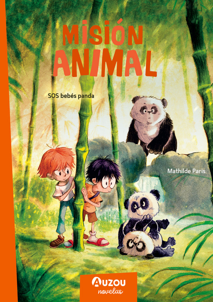 MISION ANIMALES SOS PANDAS EN PELIGRO, de PARIS, MATHILDE | portada del libro