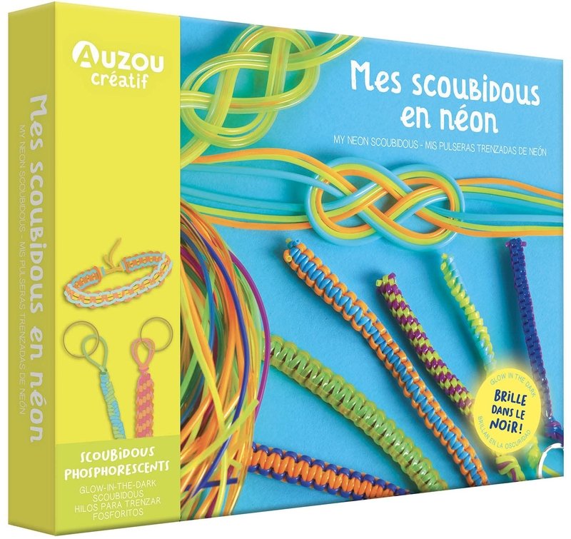 MIS PULSERAS TRENZADAS DE NEON | portada del libro