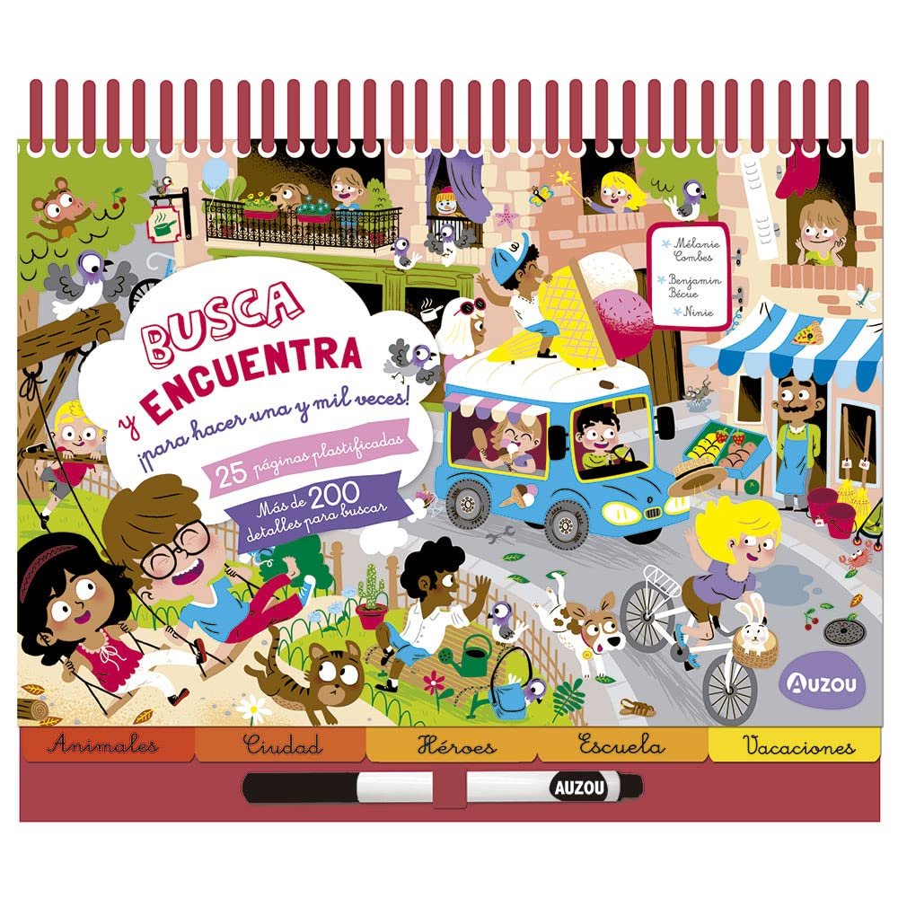 BUSCA Y ENCUENTRA PARA HACER UNA Y MIL VECES, de BECUE, BENJAMIN | portada del libro