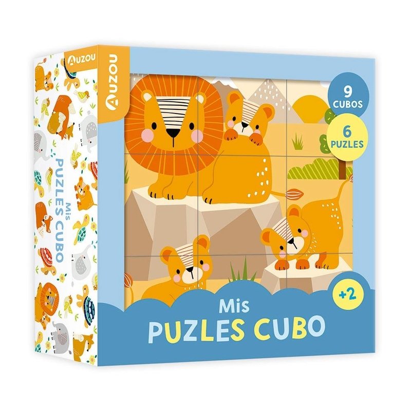 MIS PUZLES CUBO AUZOU, de AA.VV. | portada del libro