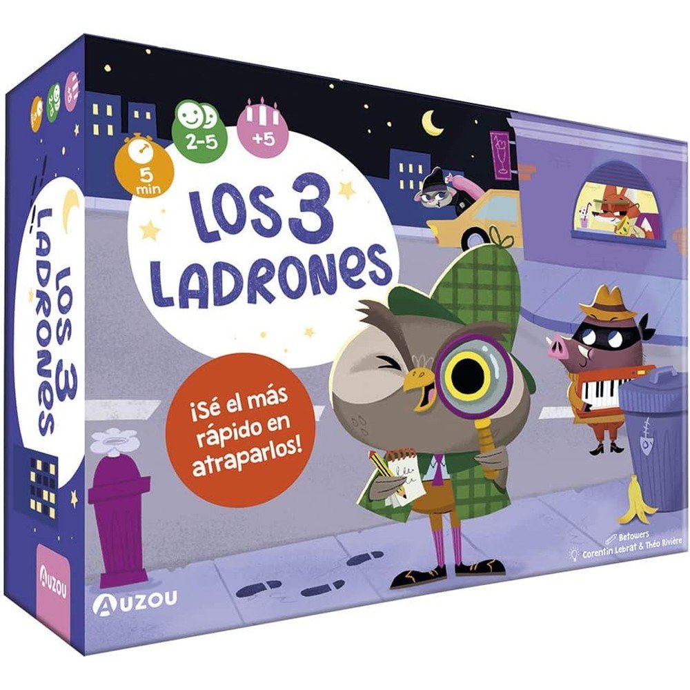 Los tres ladrones | portada del libro