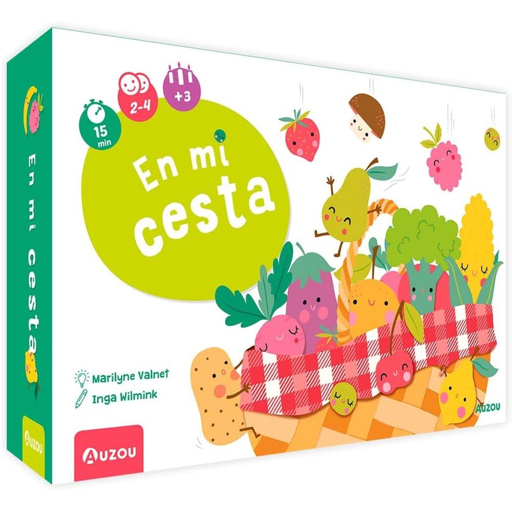 PEQUE JUEGO EN MI CESTA. AUZOU., de AA.VV. | portada del libro