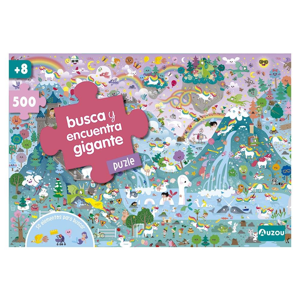 BUSCA Y ENCUENTRA GIGANTE PUZZLE | portada del libro