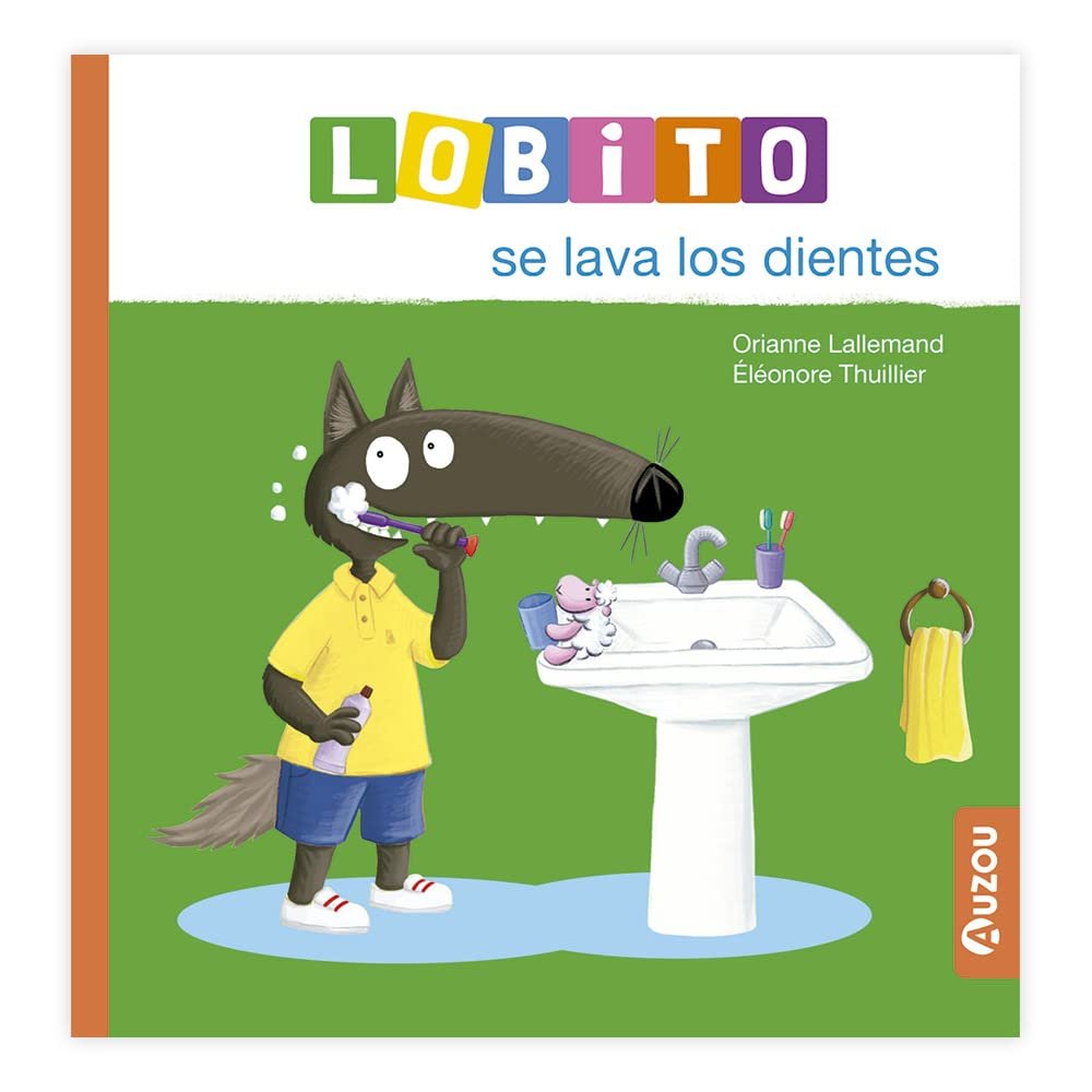 Lobito se lava los dientes, de LALLEMAND, ORIANNE | portada del libro