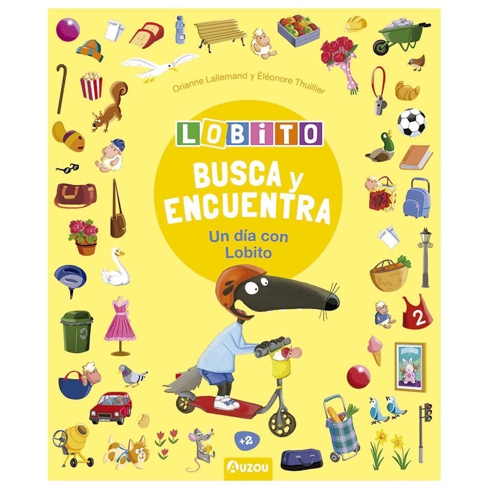 LOBITO BUSCA Y ENCUENTA UN DIA CON LOBITO, de LALLEMAND, ORIANNE | portada del libro