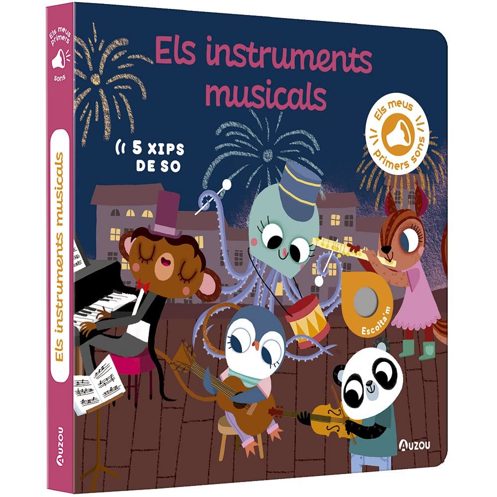 Els meus primers sons - Els instruments musicals, de NOTAERT,AMANDINE | portada del libro
