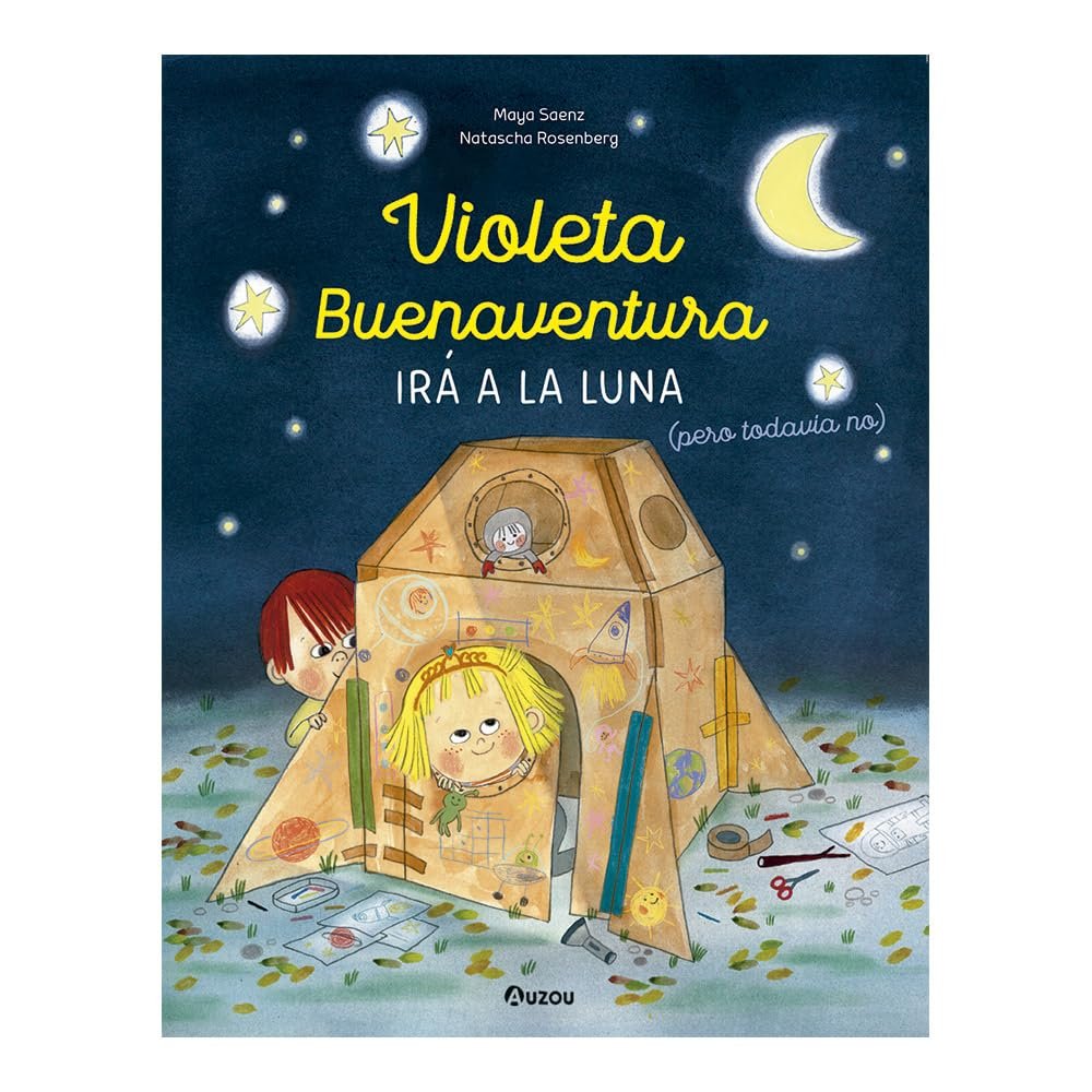 VIOLETA BUENAVENTURA IRA A LA LUNA PERO TODAVIA NO, de SAENZ, MAYA | portada del libro