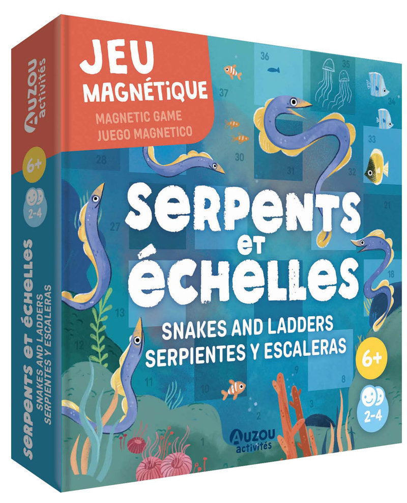 SERPIENTES Y ESCALERAS. JUEGO MAGNETICO | portada del libro